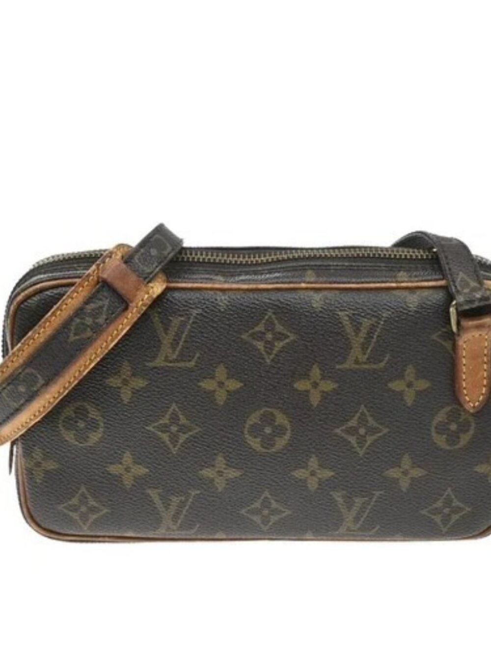LOUIS VUITTON Marly Bandouliere Shoulder Bag Monogram Leather BN M51828 31SA233